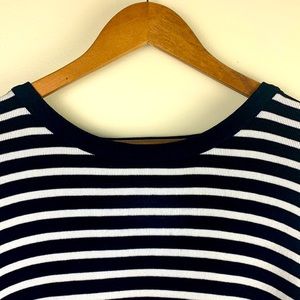 SNS Herning Observer Striped Crew Knit Sweater Mens XL